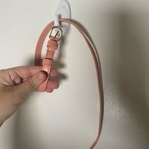 Forever 21 Blush Leather Belt